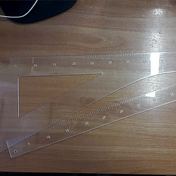 Линейки из акрила