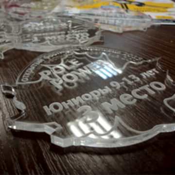 Медали из акрила