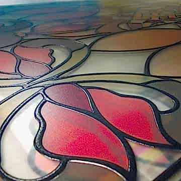 UV -печать на стекле 