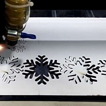 Лазерная резка бумаги