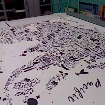 Фактурные обои c UV-печатью