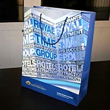 Изготовление бумажных пакетов с ламинацией