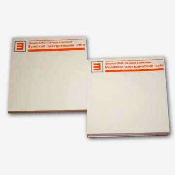 Кубарики с логотипом