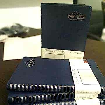 Изготовление брендированных ежедневников