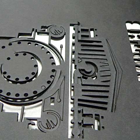 Лазерная резка резины