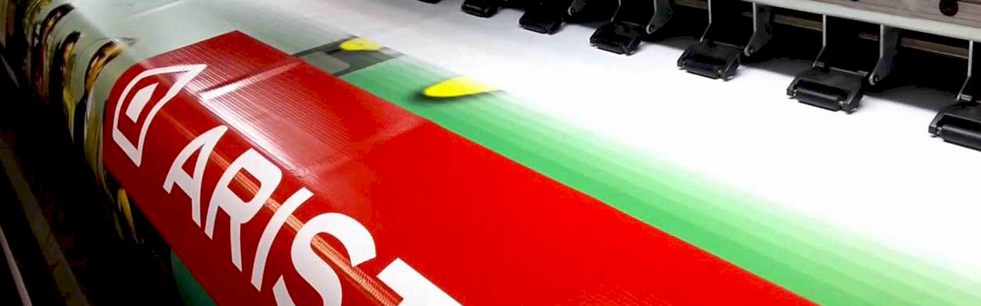 Печать на баннере