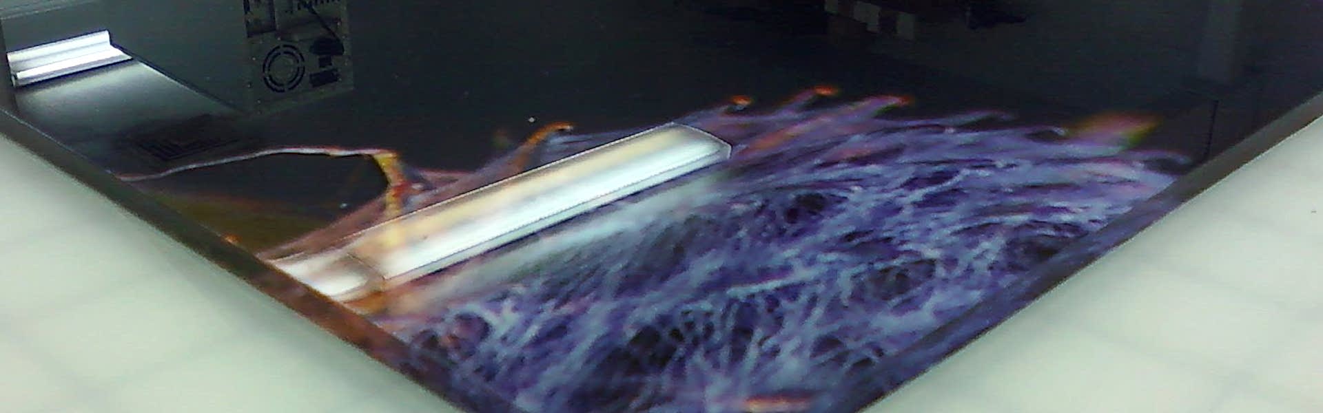 Печать на стекле