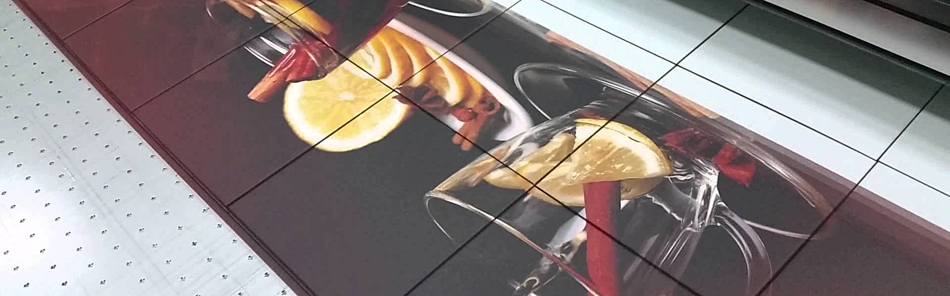 Печать на керамической плитке, керамограните