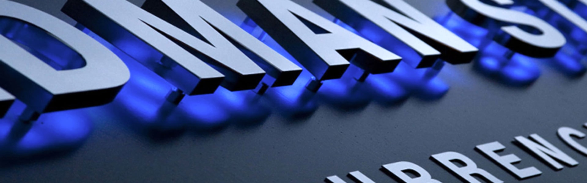 Рекламные объемные буквы